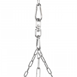 DAMASTOS Ø60cm chain set incl. chain swivel and adjusting chain for grill grate