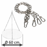 Juego de cadenas DAMASTOS Ø60cm para parrilla grill