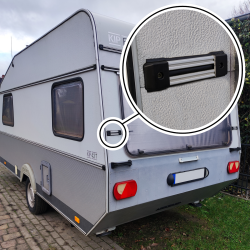 Endekappe til campingvognsrørliste, der passer til KIP