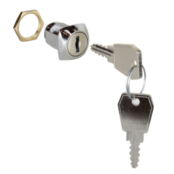 Cilinderslot configureerbaar
 Configuratie slot-Slothuis gelijksluitend zonder bout met moer